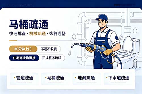 宿迁马桶疏通